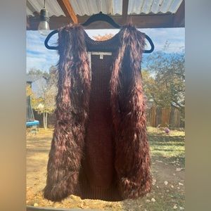 New Fur vest